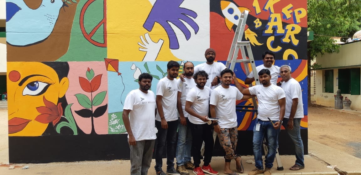 Employees of BNY Mellon in India Volunteer Over 23,000 Hours for Inaugural “Day of Giving”